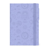 Agenda Legami 12 Meses 2027 Diária Cosmic Lilac - Papelaria Encantada