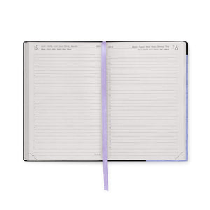 Agenda Legami 12 Meses 2027 Diária Cosmic Lilac - Papelaria Encantada