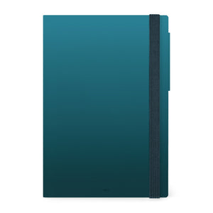 Agenda Legami 12 Meses 2027 Diária Deep Teal - Papelaria Encantada