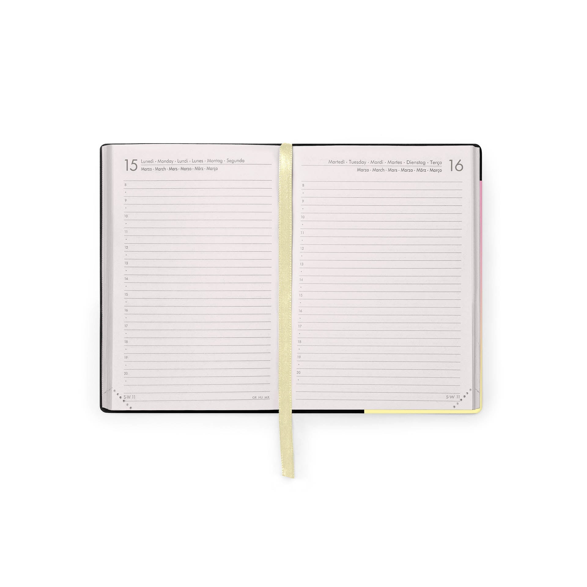 Agenda Legami 12 Meses 2027 Diária Sunrise Lover - Papelaria Encantada
