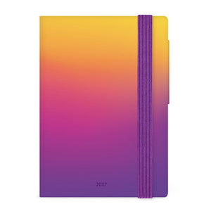Agenda Legami 12 Meses 2027 Diária Sunset Vibes - Papelaria Encantada
