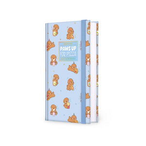 Agenda Legami 16 meses Diária -Média- Cão Poodle - Papelaria Encantada