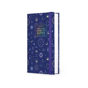 Agenda Legami 16 meses Diária -Média- Celestial - Papelaria Encantada