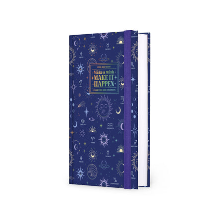 Agenda Legami 16 meses Diária -Média- Celestial - Papelaria Encantada