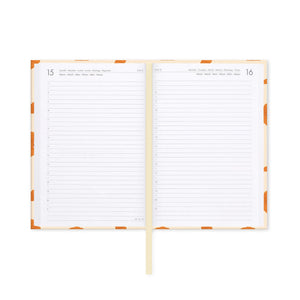 Agenda Legami 16 meses Diária -Média- Croissant - Papelaria Encantada