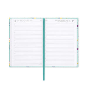 Agenda Legami 16 meses Diária -Média- Gato Bubble Tea - Papelaria Encantada
