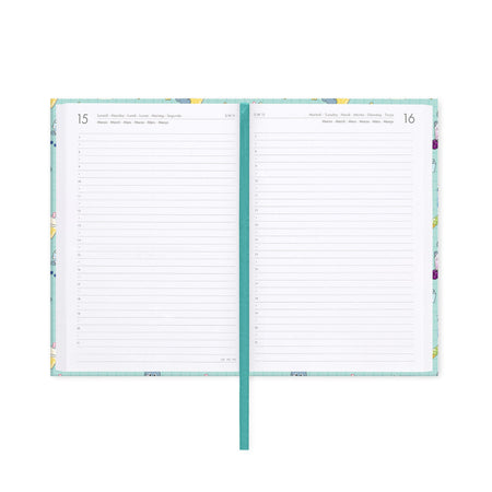 Agenda Legami 16 meses Diária -Média- Gato Bubble Tea - Papelaria Encantada