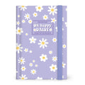 Agenda Legami 16 meses Diária -Média- Margarida Lilac - Papelaria Encantada