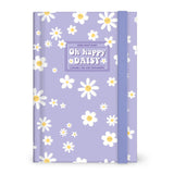 Agenda Legami 16 meses Diária -Média- Margarida Lilac - Papelaria Encantada