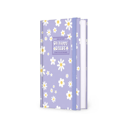 Agenda Legami 16 meses Diária -Média- Margarida Lilac - Papelaria Encantada