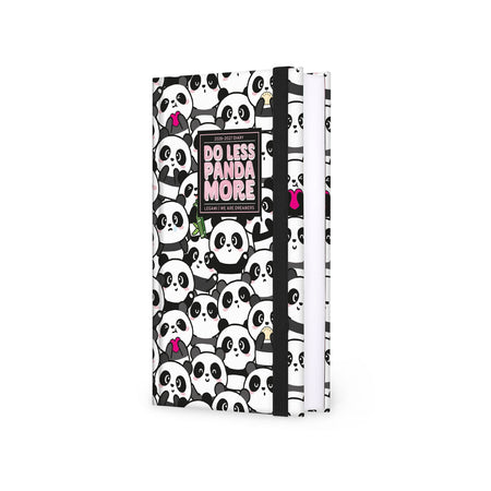 Agenda Legami 16 meses Diária -Média- Panda - Papelaria Encantada