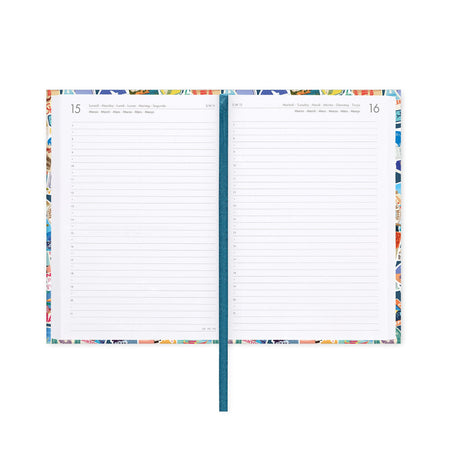Agenda Legami 16 meses Diaria - Travel Stickers - Papelaria Encantada