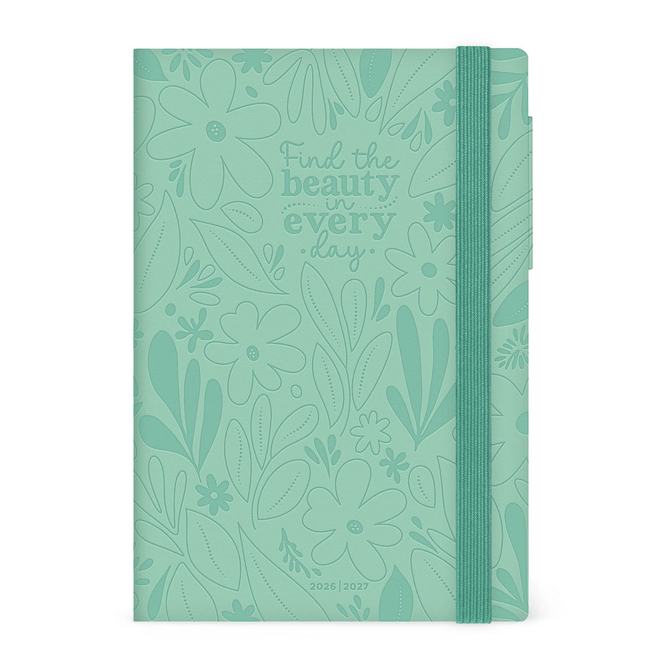 Agenda Legami 16 meses Média Diária - Botanic Garden - Papelaria Encantada