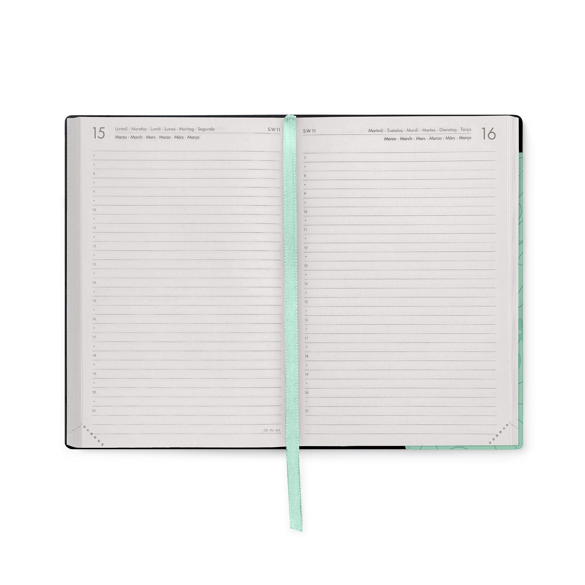 Agenda Legami 16 meses Média Diária - Botanic Garden - Papelaria Encantada