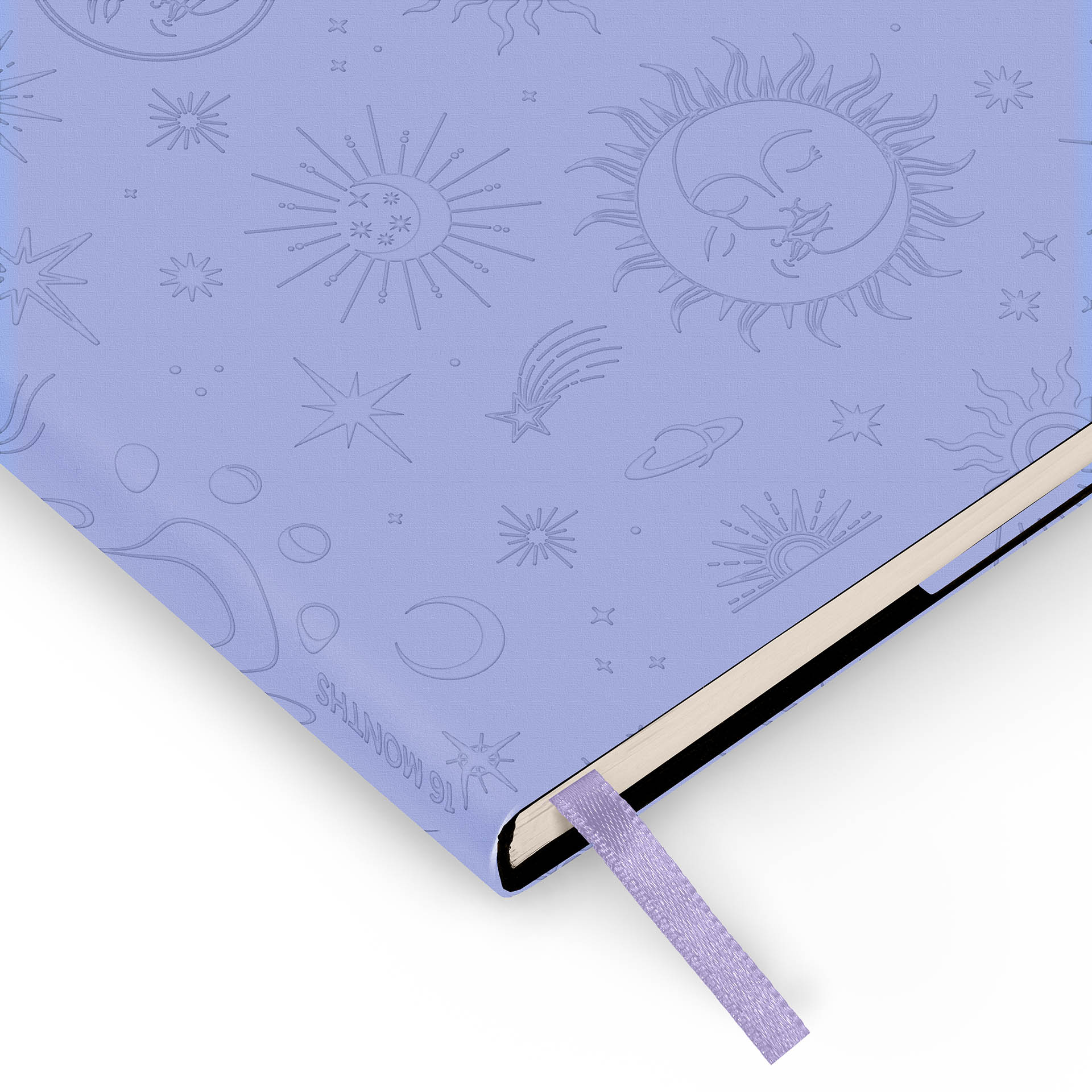 Agenda Legami 16 meses Média Semanal - Cosmic Lilac - Papelaria Encantada