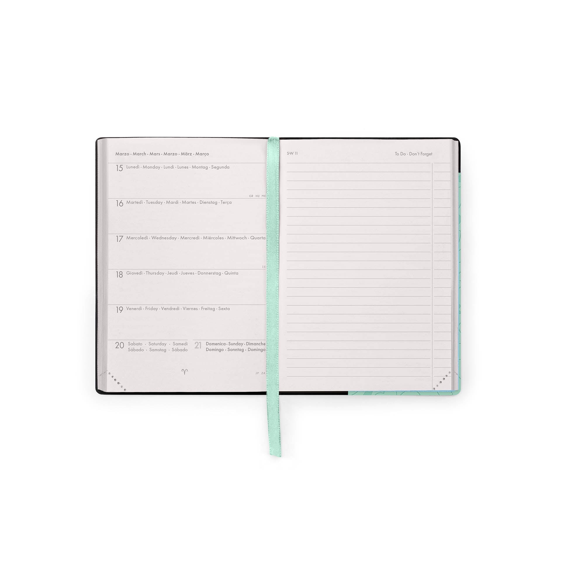 Agenda Legami 16 meses Pequena semanal - Botanic Garden - Papelaria Encantada