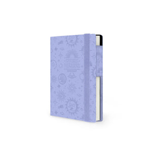 Agenda Legami 16 meses Pequena semanal - Cosmic Lilac - Papelaria Encantada