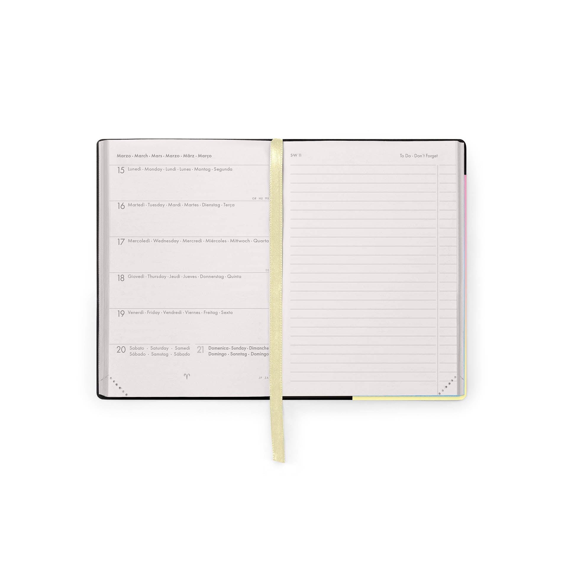 Agenda Legami 16 meses Pequena semanal - Sunrise Lover - Papelaria Encantada