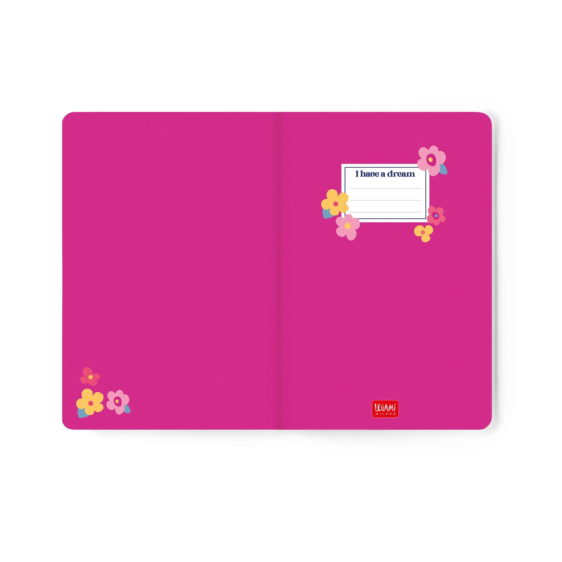 Agenda Legami 16 meses Semanal -Média- Flores - Papelaria Encantada