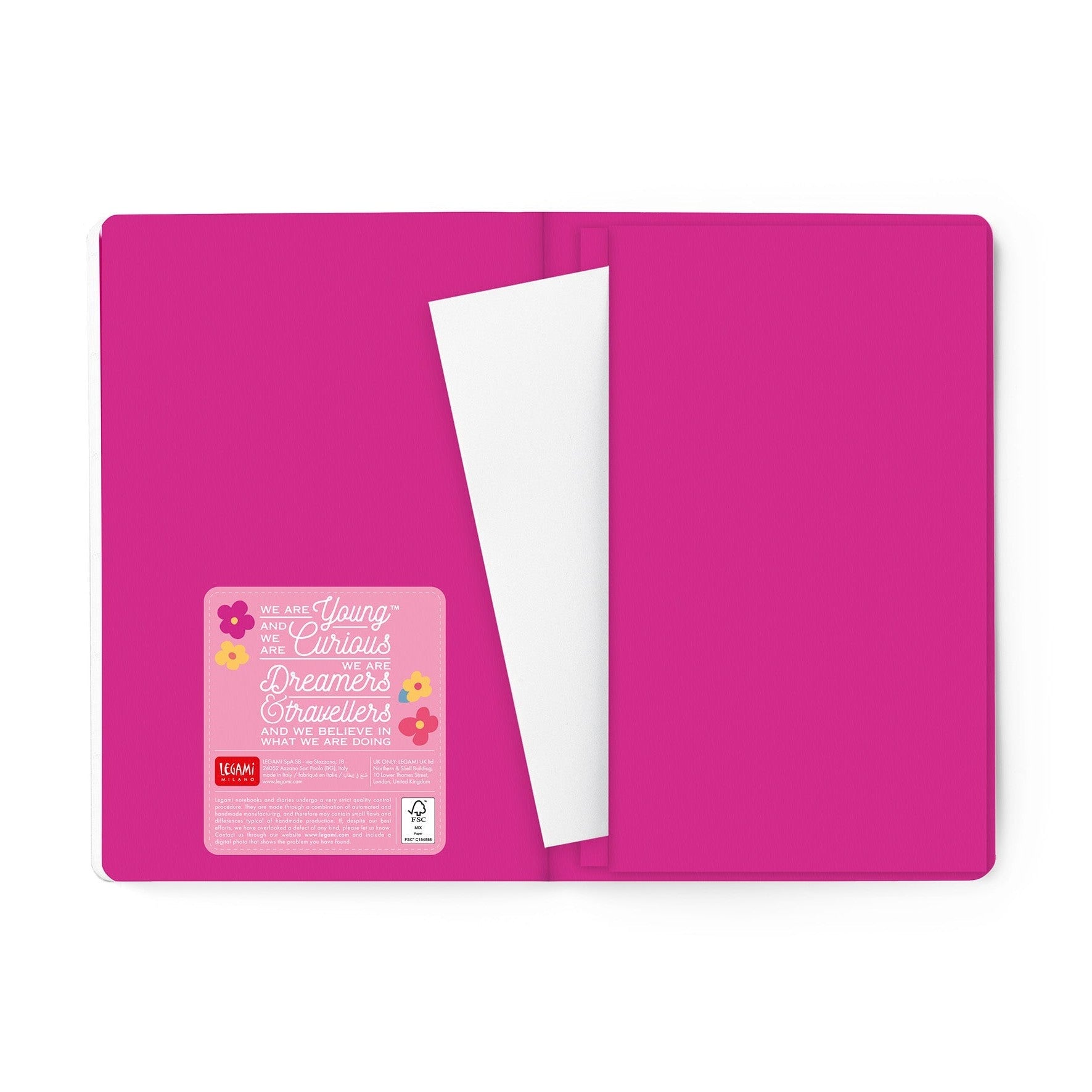 Agenda Legami 16 meses Semanal -Média- Flores - Papelaria Encantada