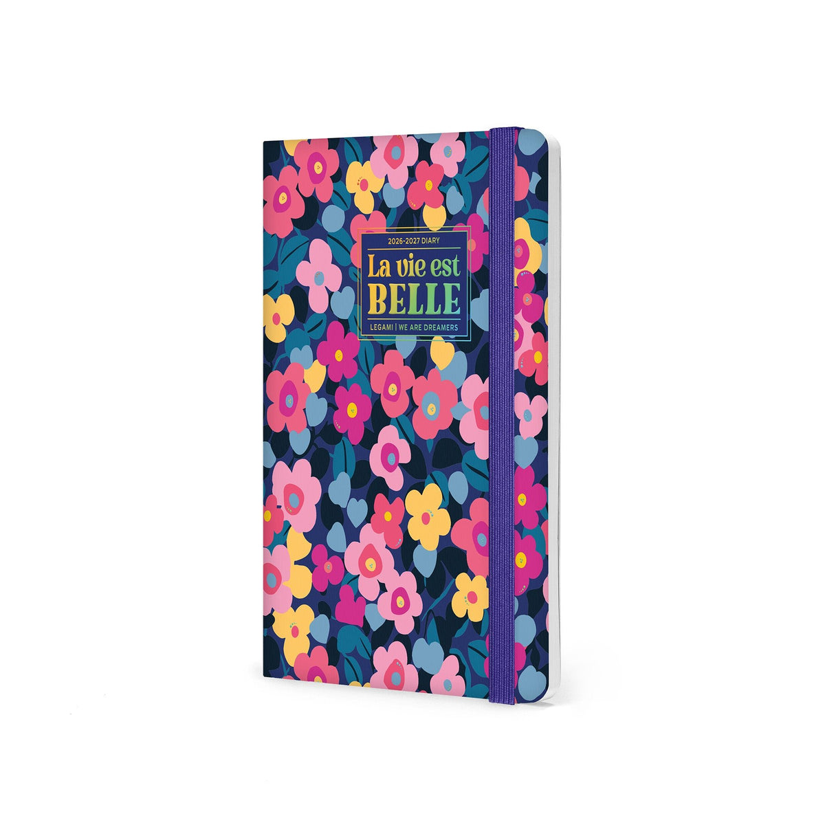 Agenda Legami 16 meses Semanal -Média- Flores - Papelaria Encantada