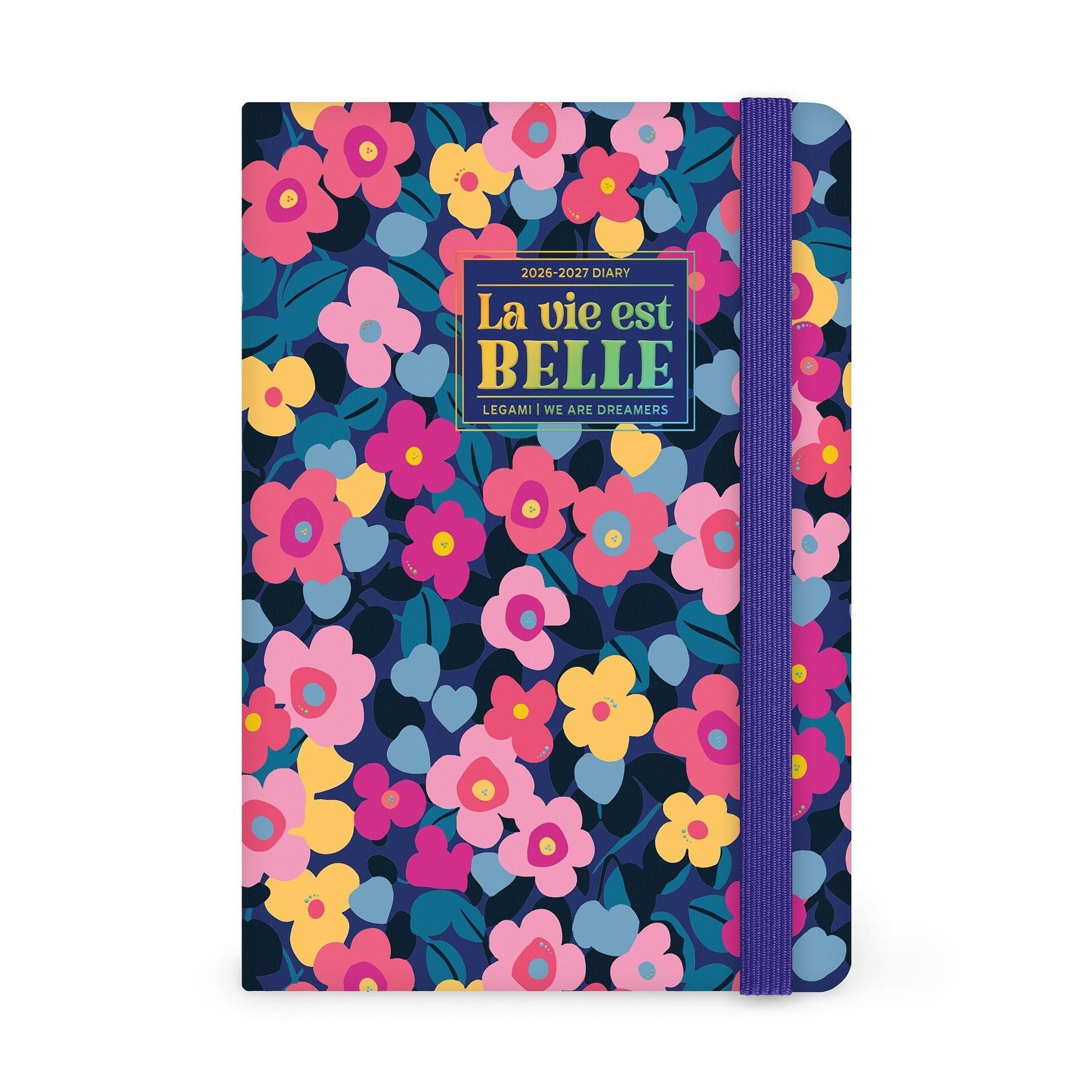 Agenda Legami 16 meses Semanal -Média- Flores - Papelaria Encantada
