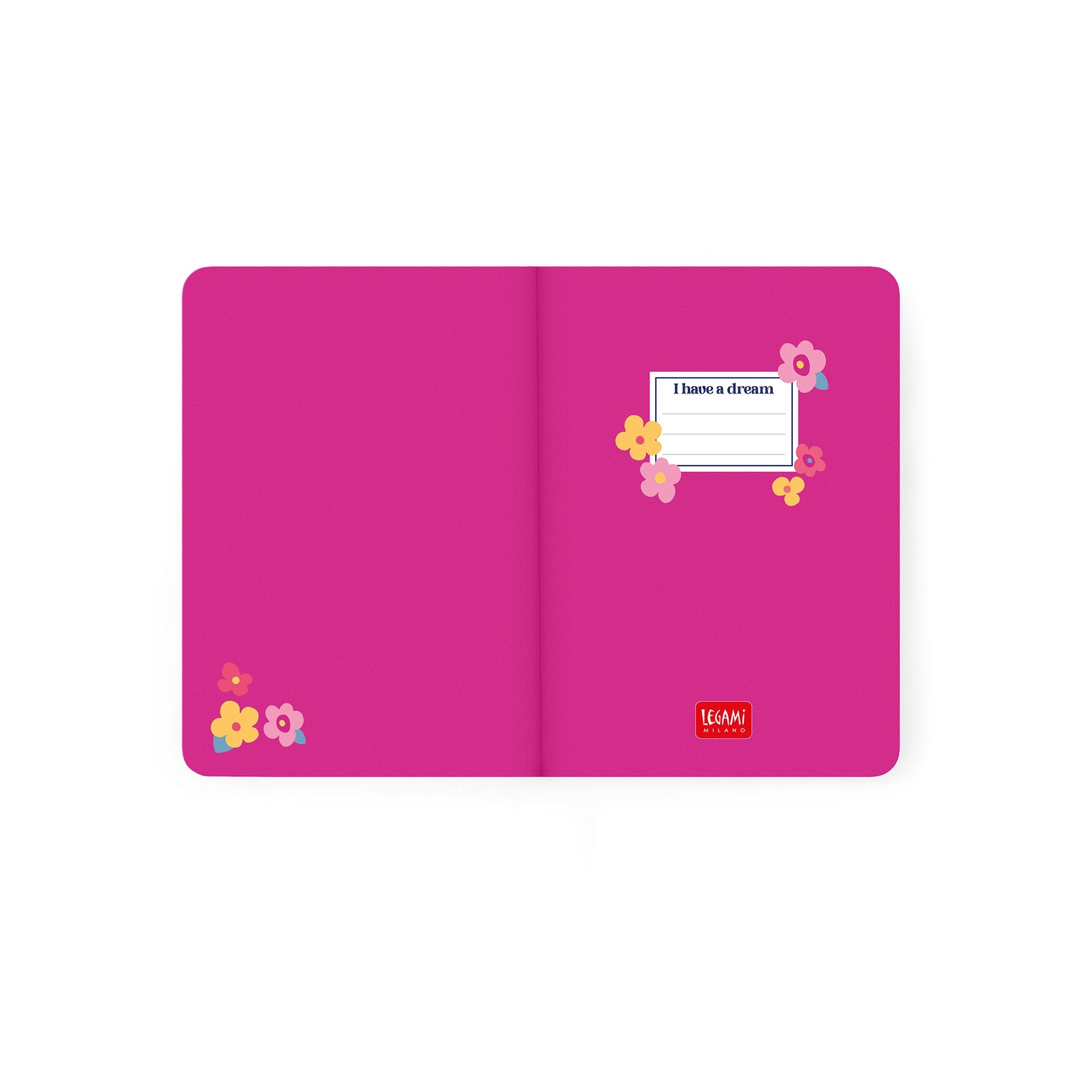Agenda Legami 16 meses Semanal -Pequena- Flores - Papelaria Encantada