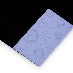 Agenda Legami diária Pequena 16 meses Cosmic Lilac - Papelaria Encantada
