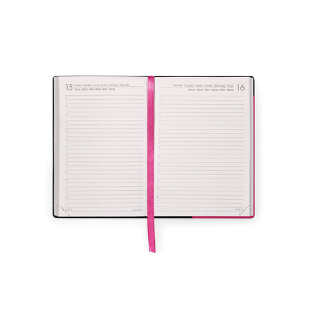 Agenda Legami diária Pequena 16 meses Raspberry Jam - Papelaria Encantada
