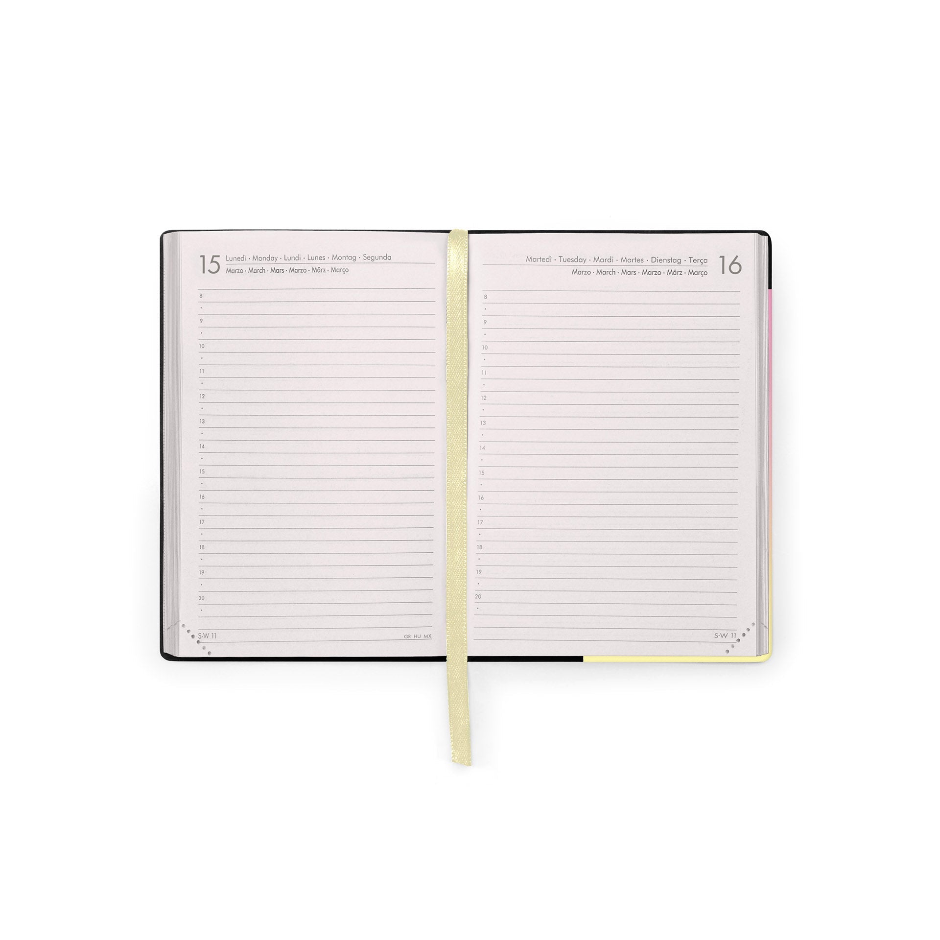 Agenda Legami diária Pequena 16 meses Sunrise Lover - Papelaria Encantada