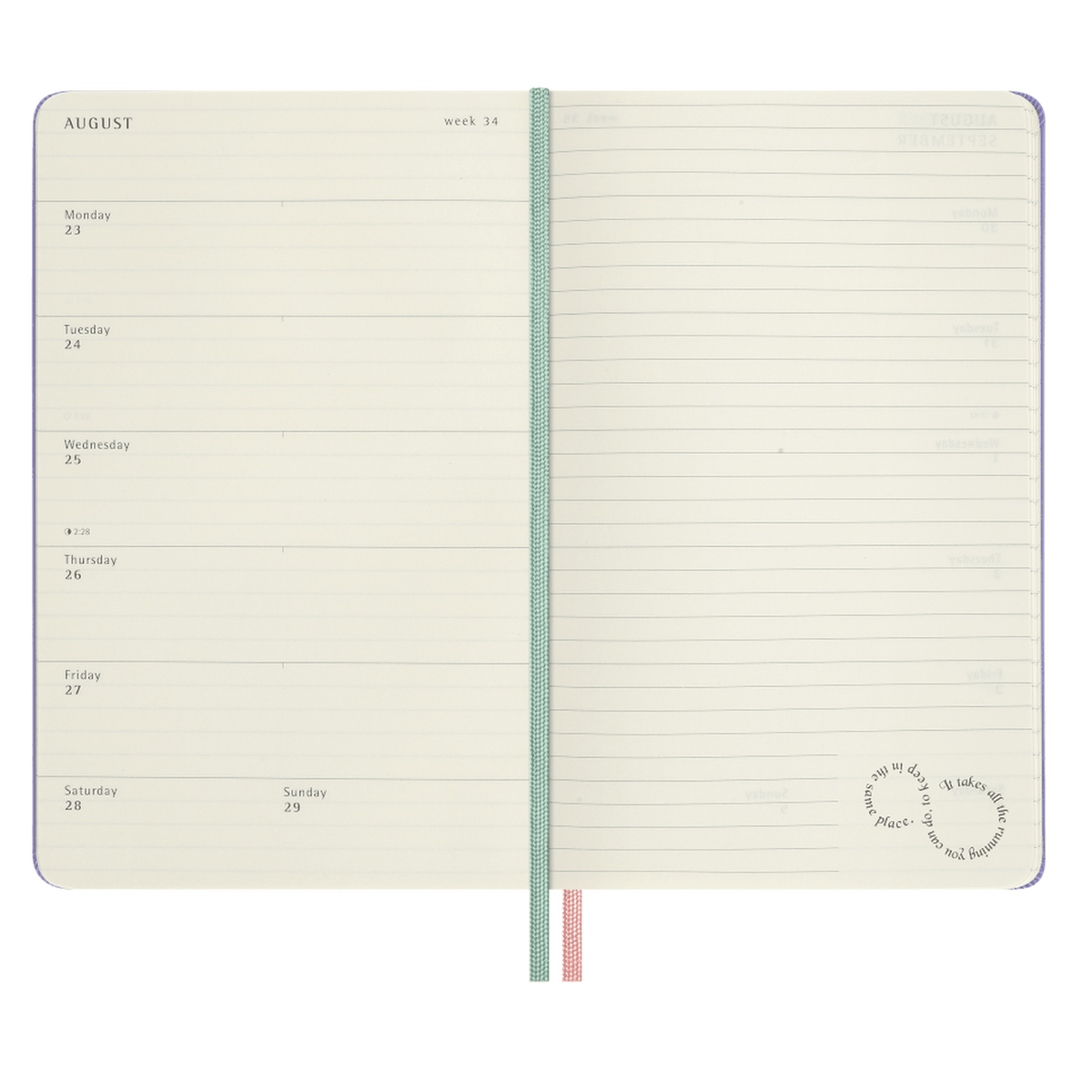 Agenda Moleskine 26/27 de 18 meses Alice no Pais das maravilhas - Papelaria Encantada