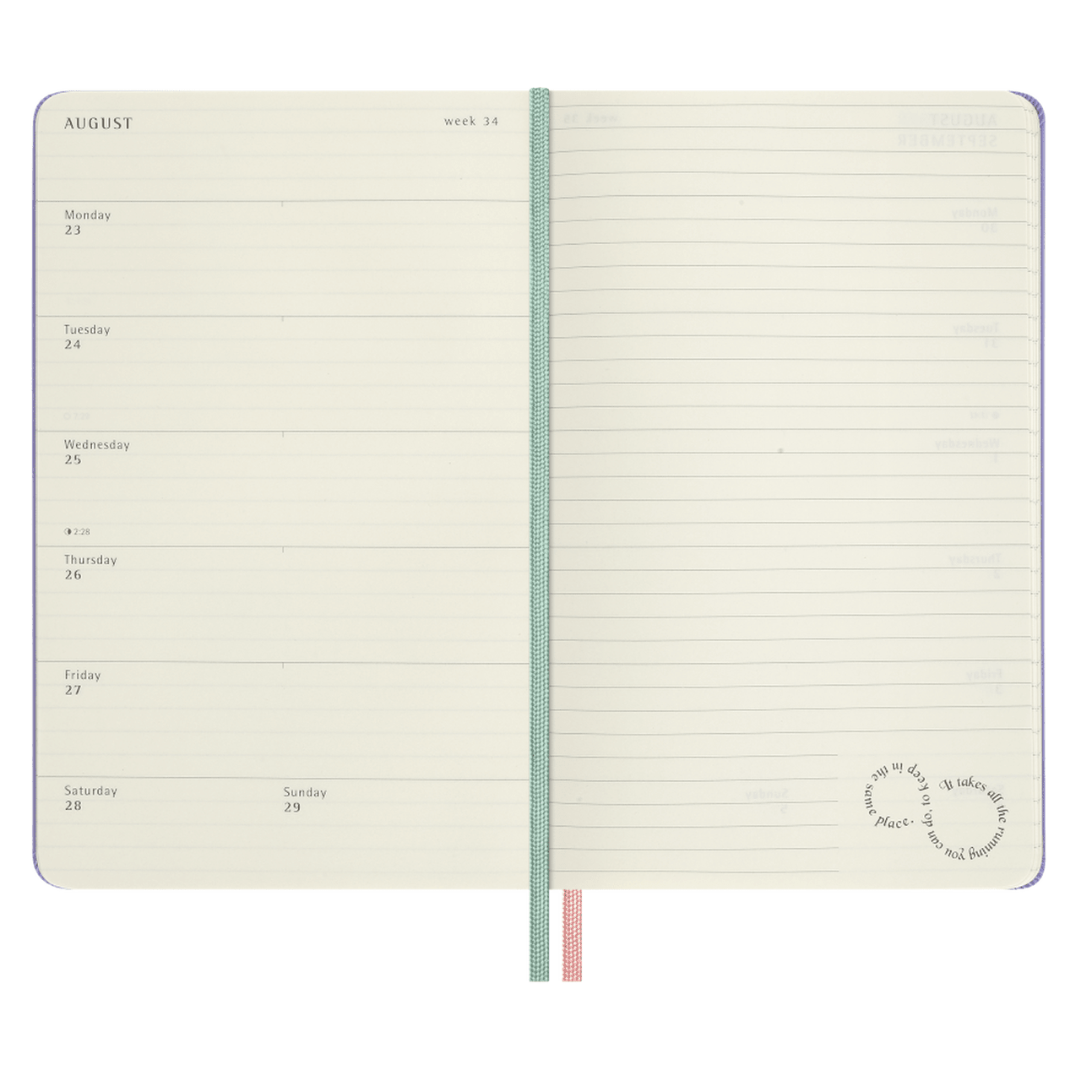 Agenda Moleskine 26/27 de 18 meses Alice no Pais das maravilhas - Papelaria Encantada
