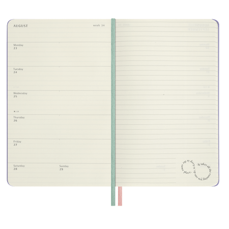 Agenda Moleskine 26/27 de 18 meses Alice no Pais das maravilhas - Papelaria Encantada