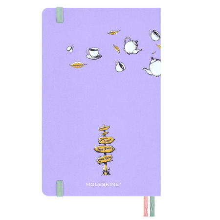 Agenda Moleskine 26/27 de 18 meses Alice no Pais das maravilhas - Papelaria Encantada