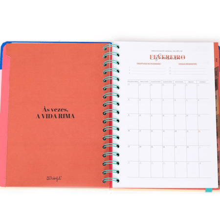 Agenda Office 2026 Semanal - Por onde começamos? Mr Wonderful - Papelaria Encantada