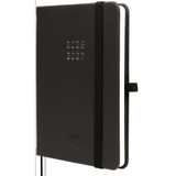 Agenda semanal 100x150mm 2026/27 18 meses Finocam Preta - Papelaria Encantada