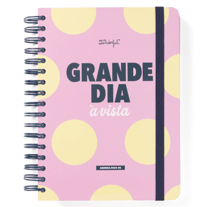 Agenda Wonder 2025-26 Diária - Grande dia á vista - Mr.Wonderful - Papelaria Encantada