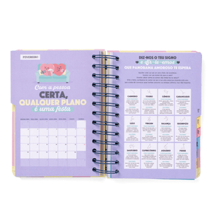 Agenda Wonder 2025-26 Diária Pequena - Grande dia à vista - Mr.Wonderful - Papelaria Encantada