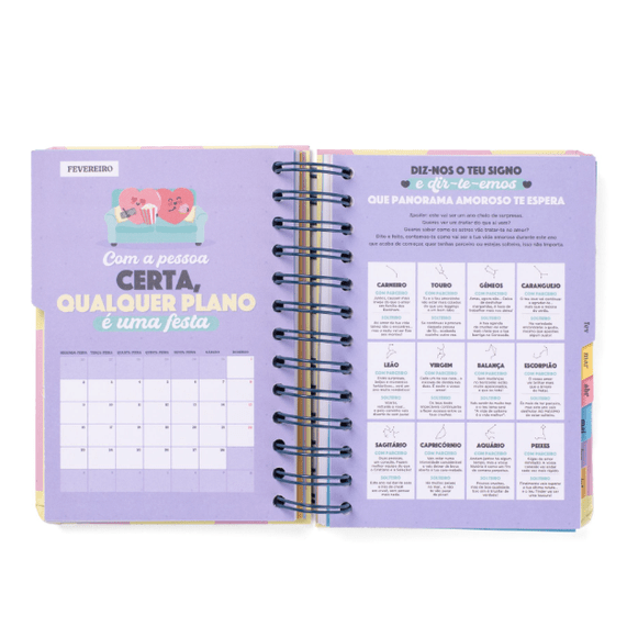 Agenda Wonder 2025-26 Diária Pequena - Grande dia à vista - Mr.Wonderful - Papelaria Encantada