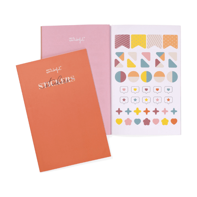 Agenda Wonder 2025-26 Semanal 18 meses- Vivendo com estilo - Mr.Wonderful - Papelaria Encantada