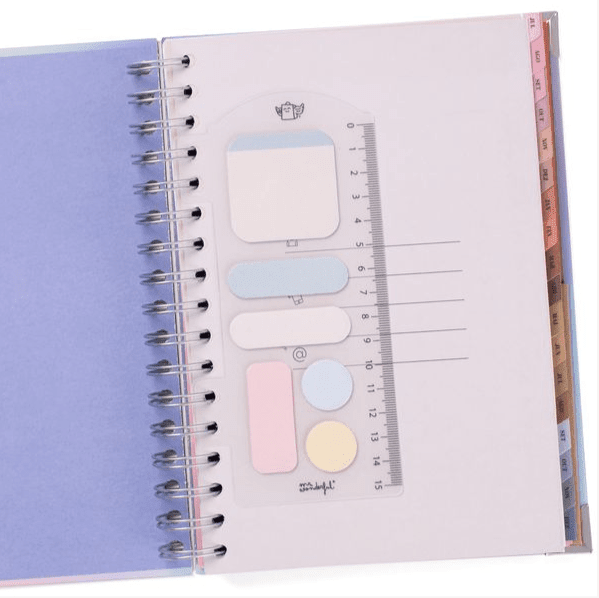 Agenda Wonder 2025-26 Semanal 18 meses- Vivendo com estilo - Mr.Wonderful - Papelaria Encantada