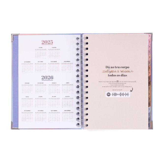 Agenda Wonder 2025-26 Semanal 18 meses- Vivendo com estilo - Mr.Wonderful - Papelaria Encantada