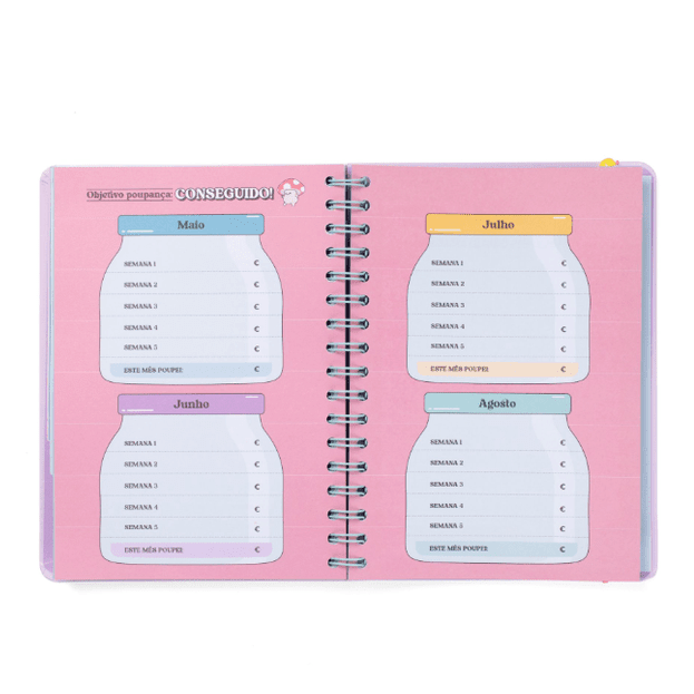 Agenda Wonder 2025-26 Semanal - Algo mágico espera por mim - Mr.Wonderful - Papelaria Encantada