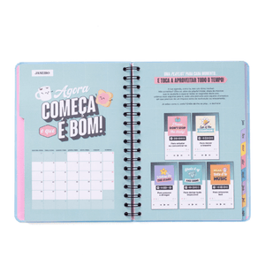 Agenda Wonder 2025-26 Semanal - É hora de triunfar Mr.Wonderful - Papelaria Encantada