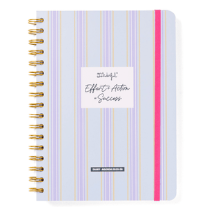 Agenda Wonder 2025-26 Semanal - Effort+ Action = Sucess - Mr.Wonderful - Papelaria Encantada