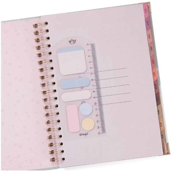 Agenda Wonder 2025-26 Semanal Grande - Vou deixar-me surpreender - Mr.Wonderful - Papelaria Encantada