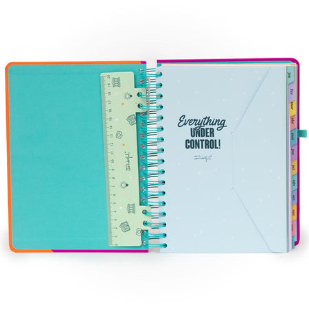 Agenda Wonder 2026 Diária - Continua a tentar Mr wonderful - Papelaria Encantada