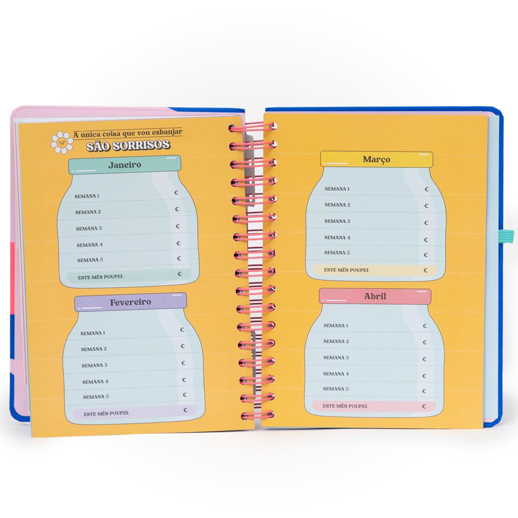 Agenda Wonder 2026 Diária - Quando uma porta se fecha, abre - se esta agenda Mr Wonderful - Papelaria Encantada