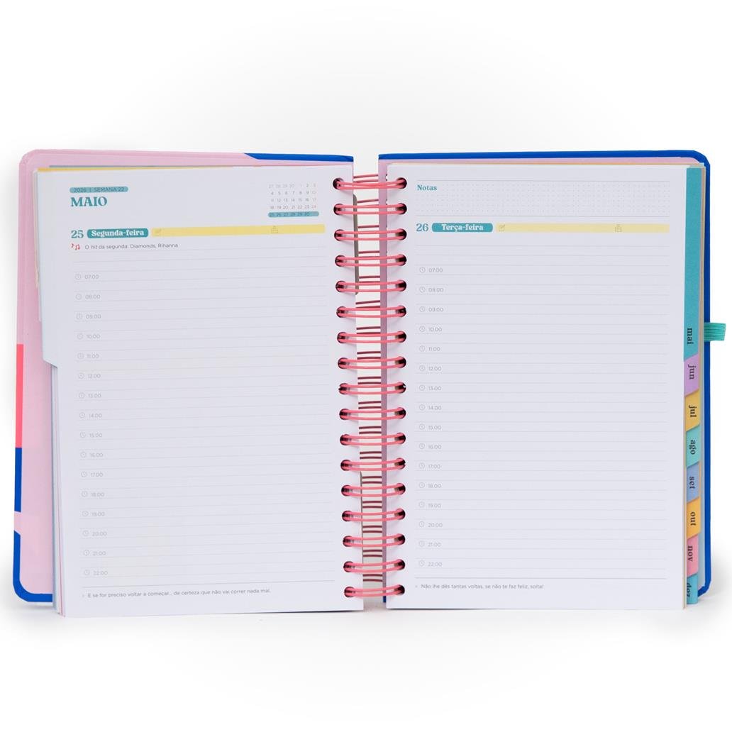 Agenda Wonder 2026 Diária - Quando uma porta se fecha, abre - se esta agenda Mr Wonderful - Papelaria Encantada