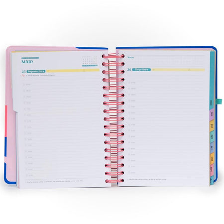 Agenda Wonder 2026 Diária - Quando uma porta se fecha, abre - se esta agenda Mr Wonderful - Papelaria Encantada